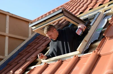Pose de fenêtres de toit Velux à Bains